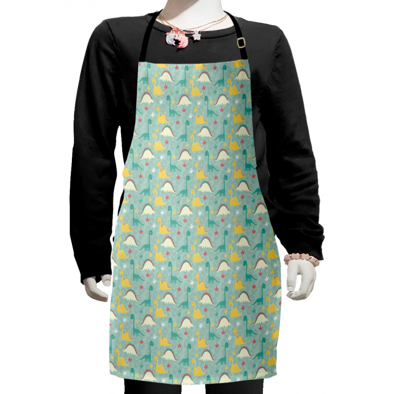 Childish Cartoon Kids Apron