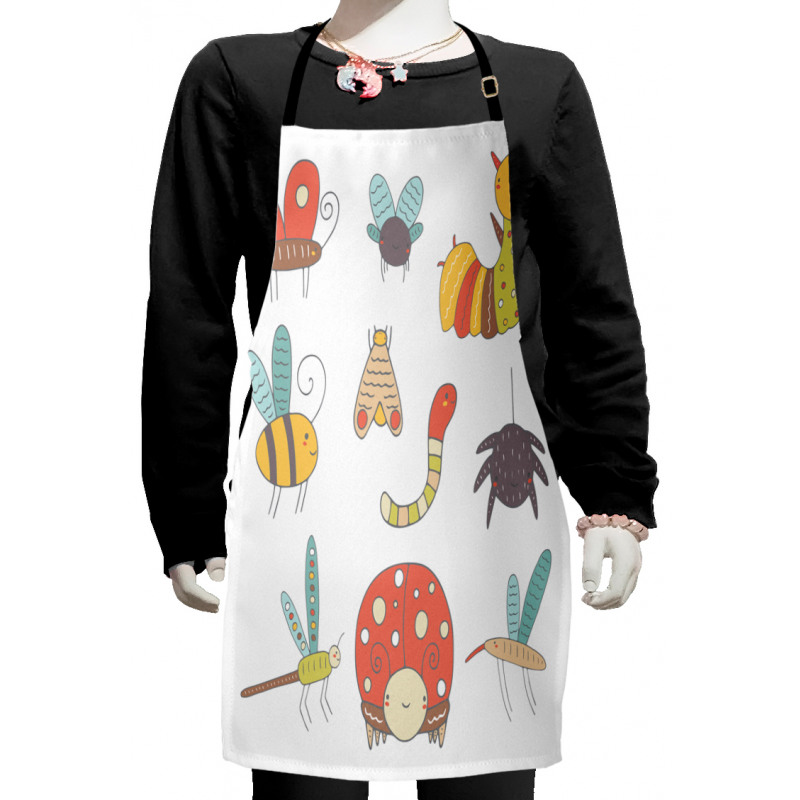 Nursery Doodle Bugs Kids Apron