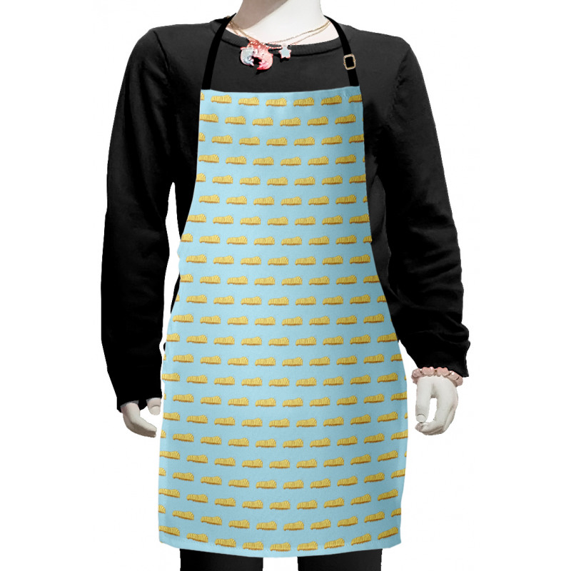 Vintage Hand-Drawn Kids Apron