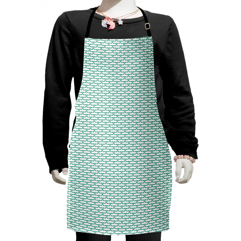 Larva Type Bugs Kids Apron