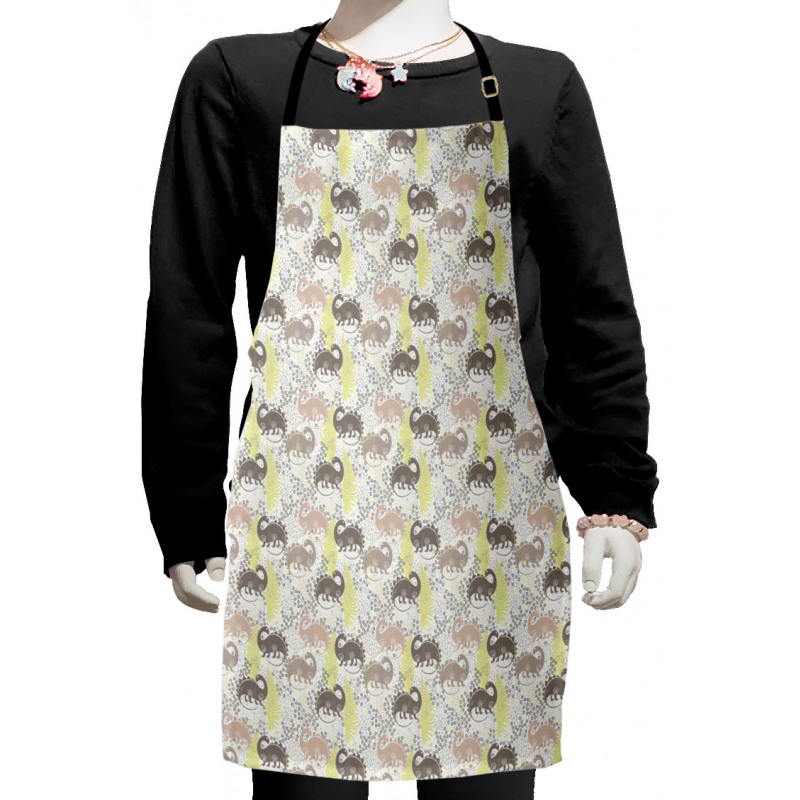 Old Reptiles Kids Apron