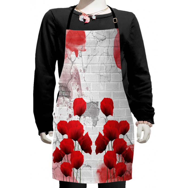 Blossoming Rural Field Kids Apron