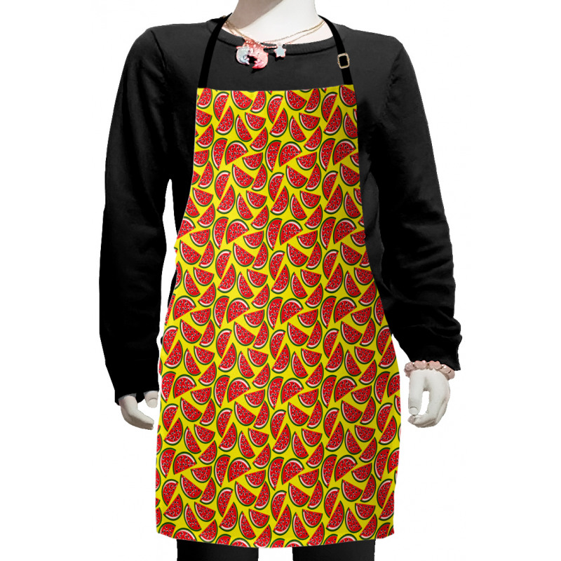 Tasty Summer Cartoon Kids Apron