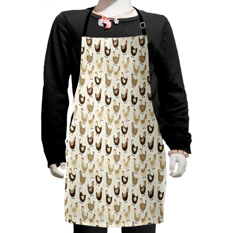 Farming Village Animals Kids Apron