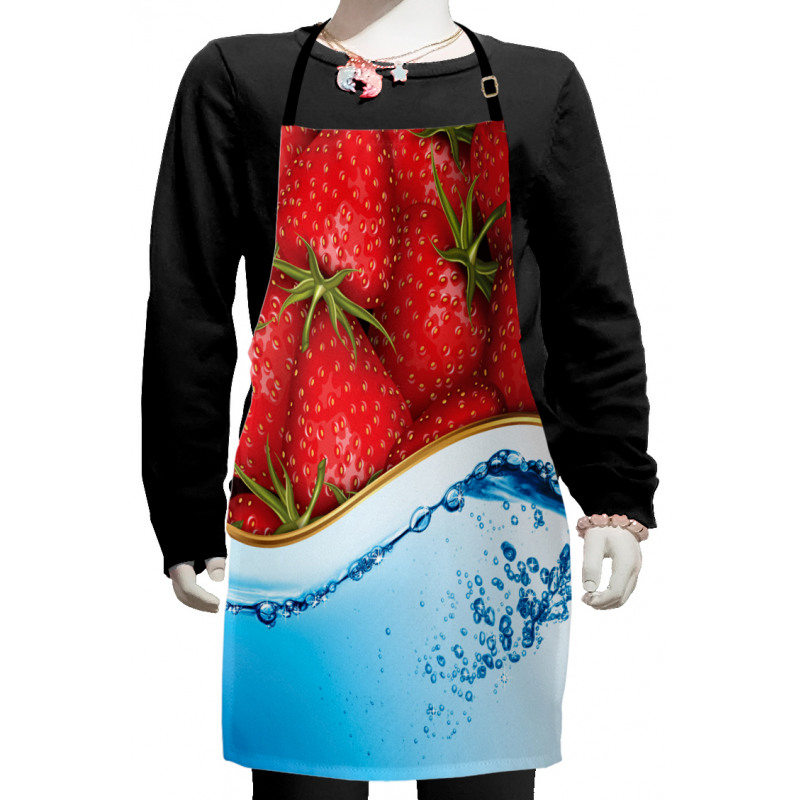 Summer Fruit and Water Kids Apron