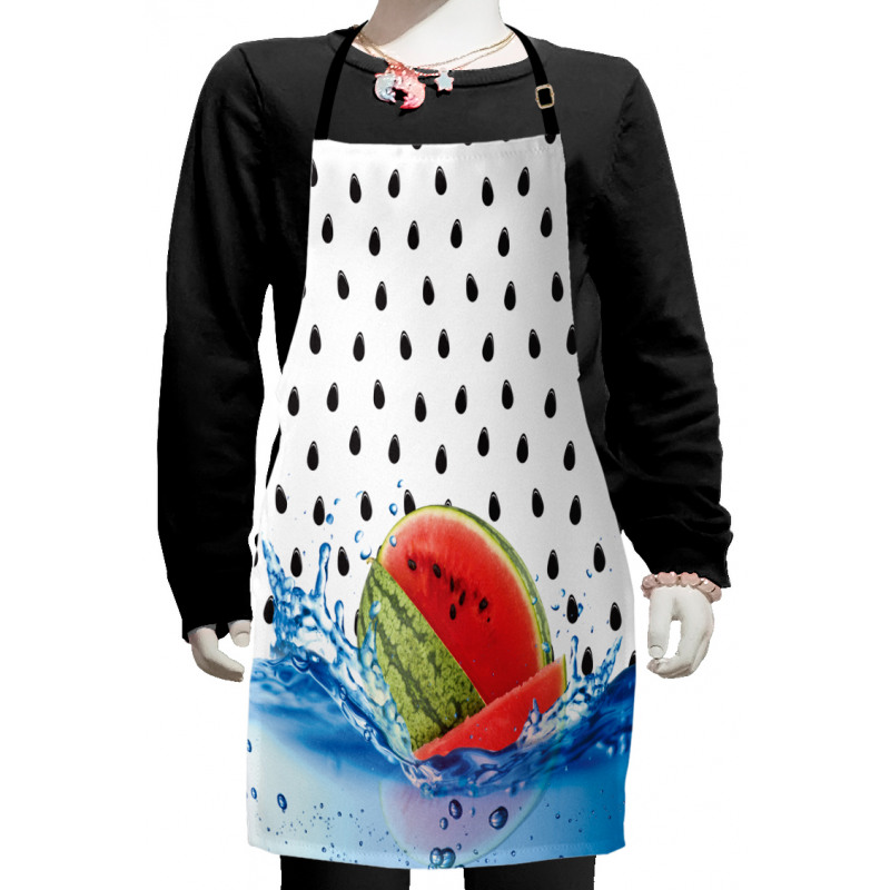 Fruit Seeds on Water Kids Apron