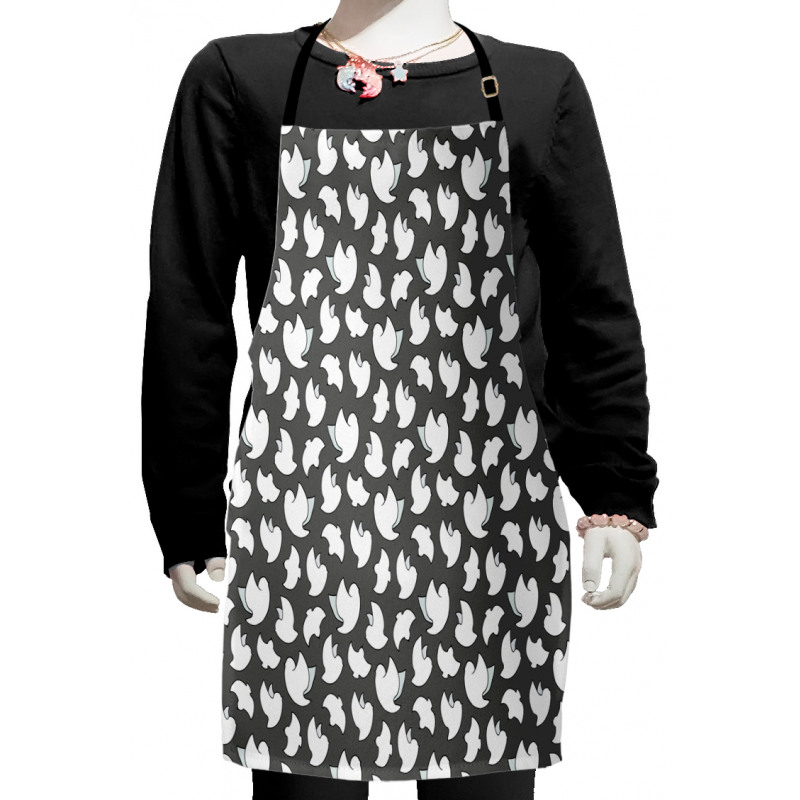 Flying Doves Wings Kids Apron