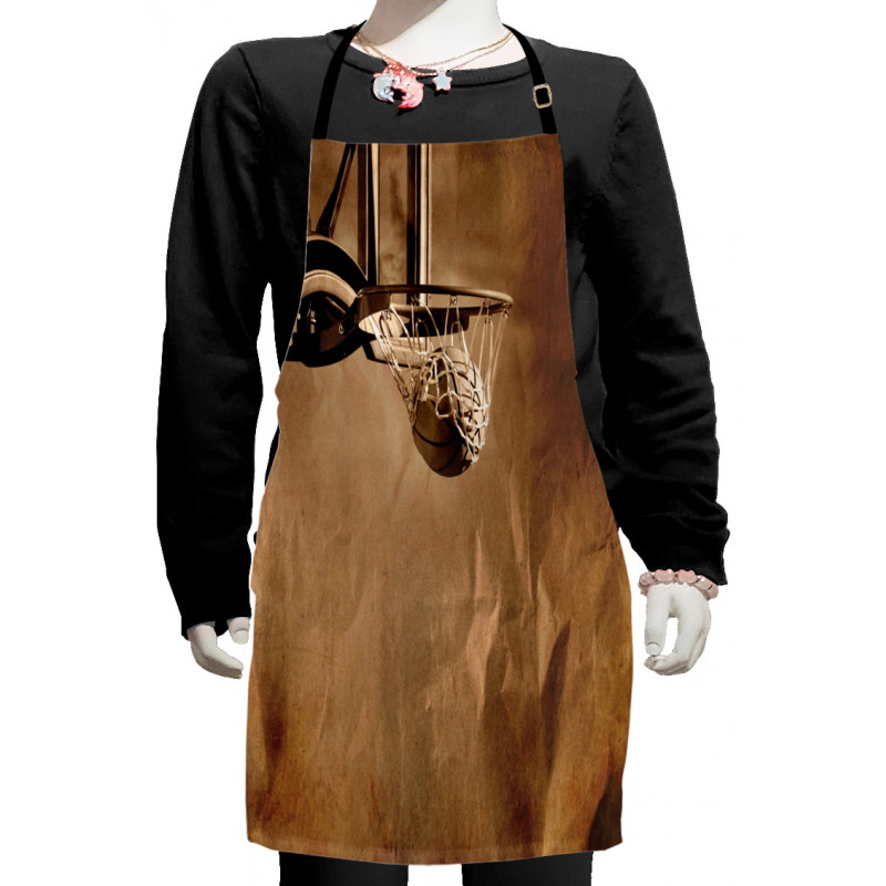 Ball in Net Scoring Kids Apron