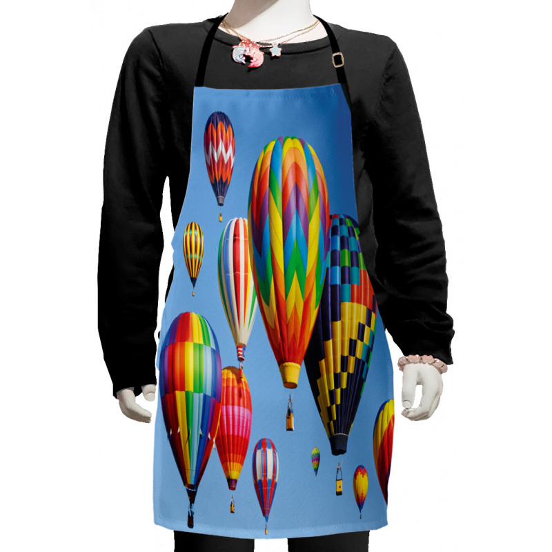 Colorful Air Travel Kids Apron