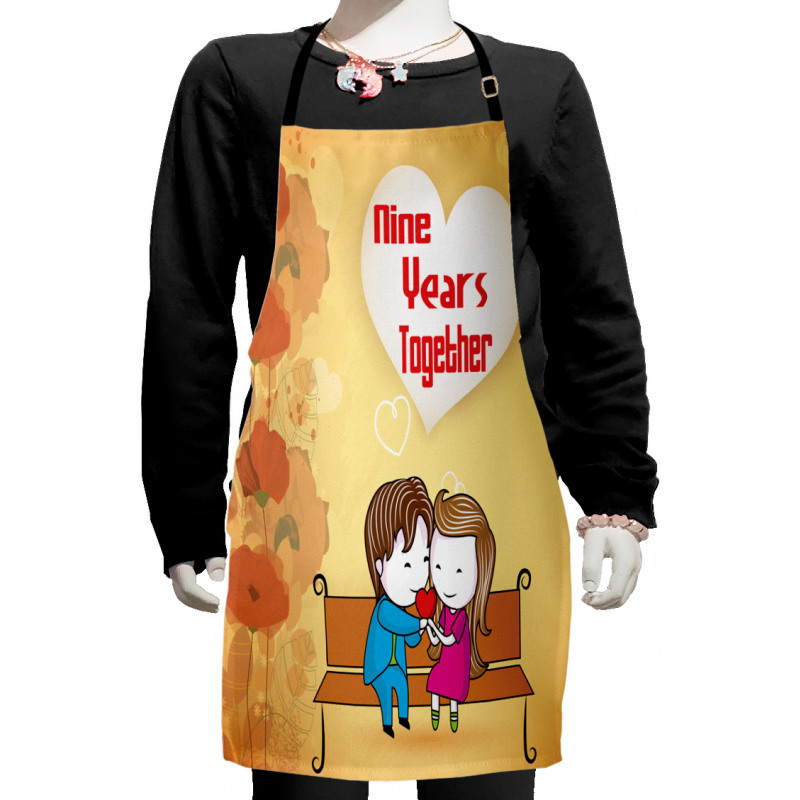 9 Years Together Kids Apron