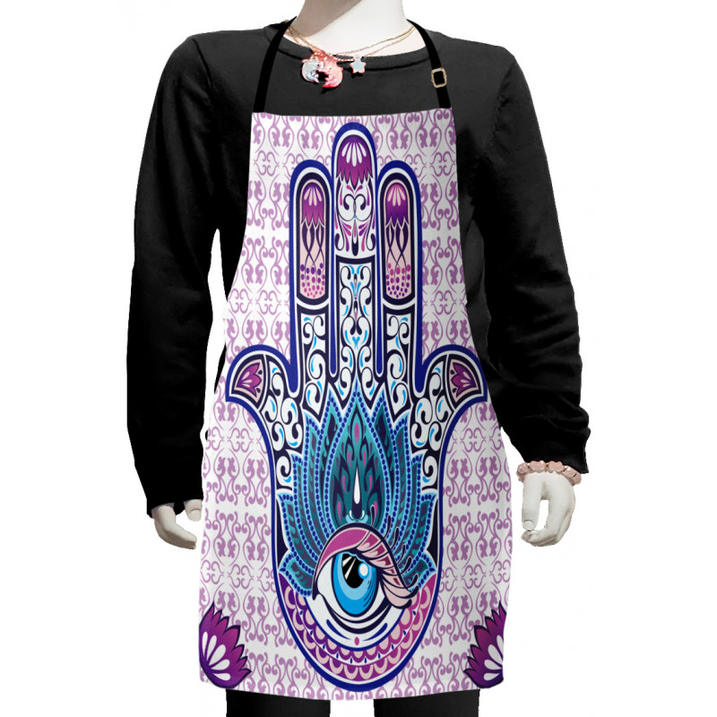 Oriental Mehndi Hand Kids Apron