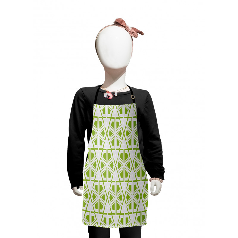 Polygons and Hexagons Kids Apron