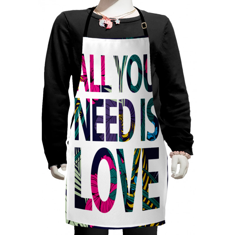 All You Need Tropical Kids Apron