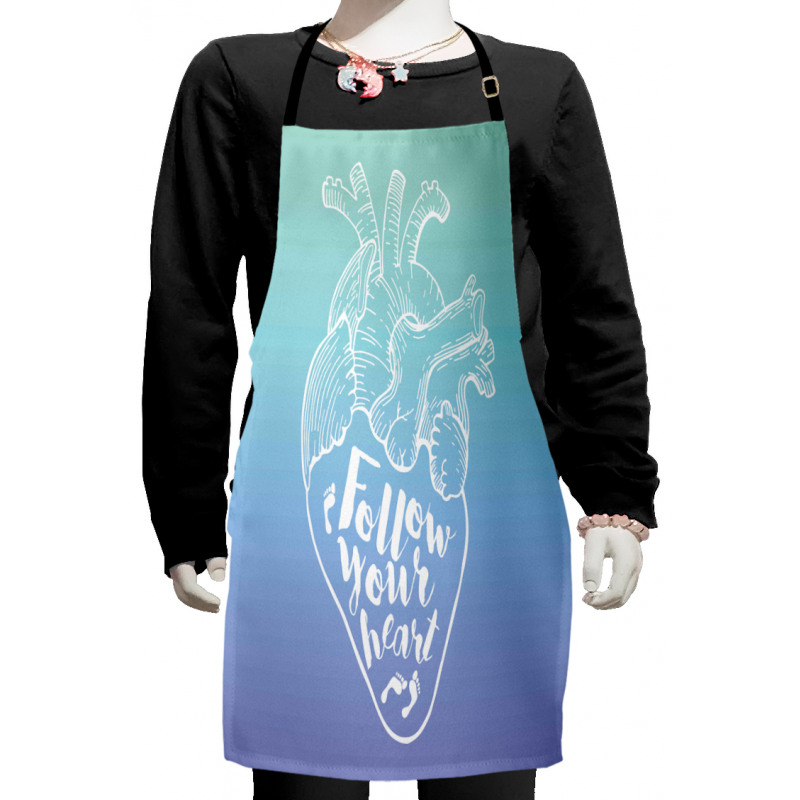 Saying Work Love Kids Apron