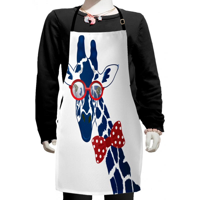 Long Neck with Bowtie Kids Apron