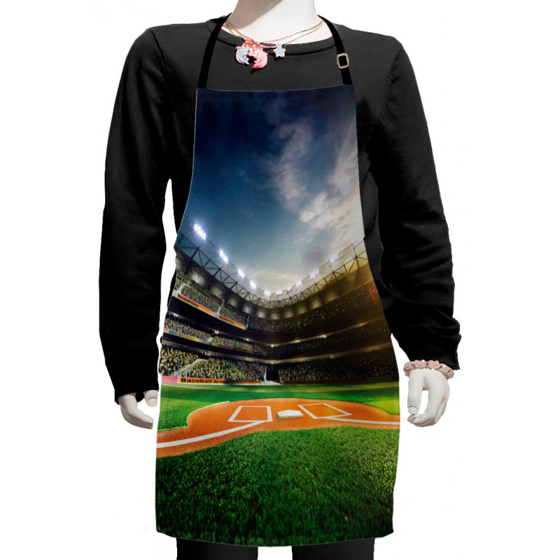 Game Thrill Stadium Photo Kids Apron