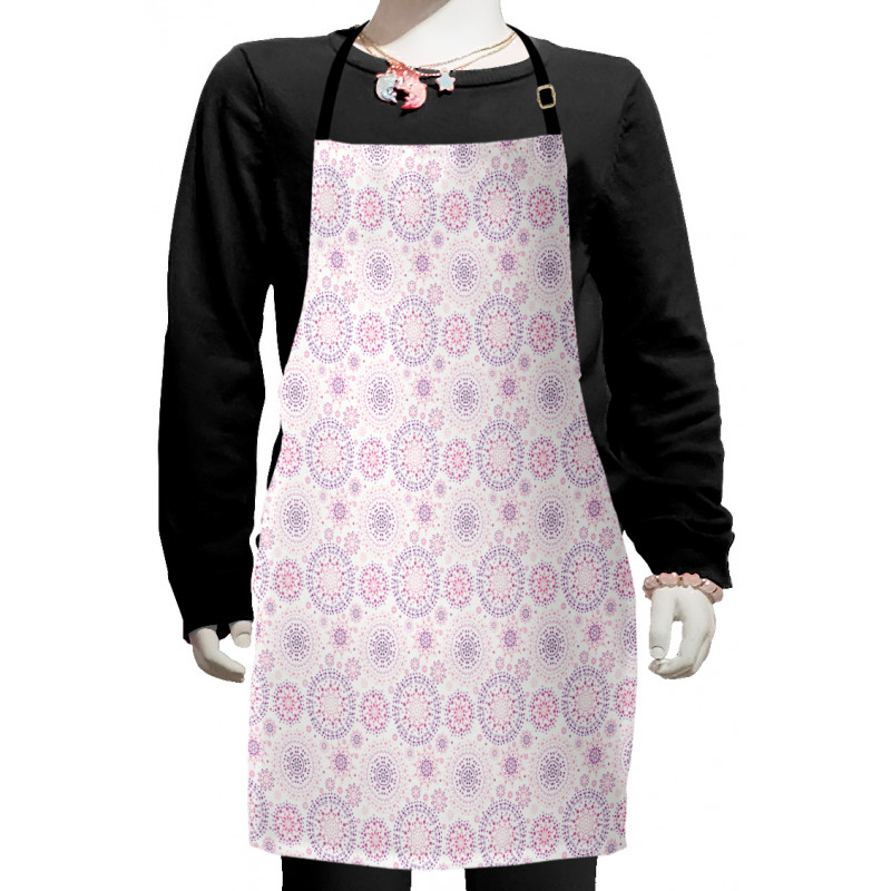 Geometric Motifs Kids Apron