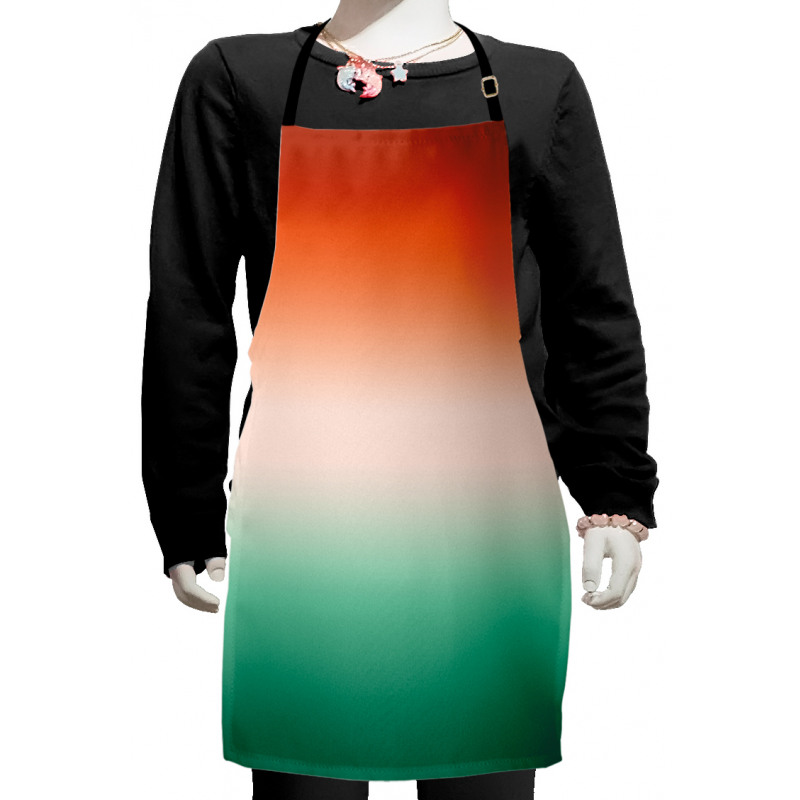 Quirky Simple Color Change Kids Apron