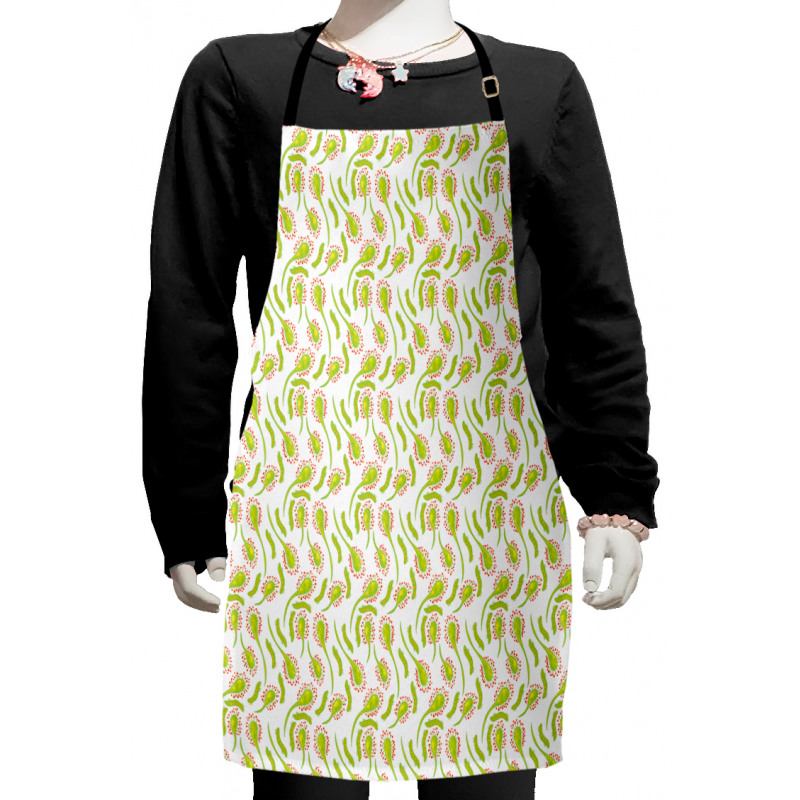 Sundew and Larva Doodle Kids Apron