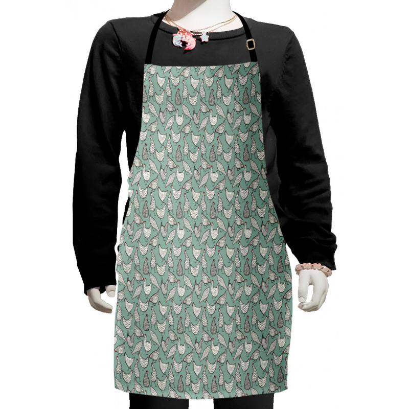 Poultry Polka Dots Animal Kids Apron