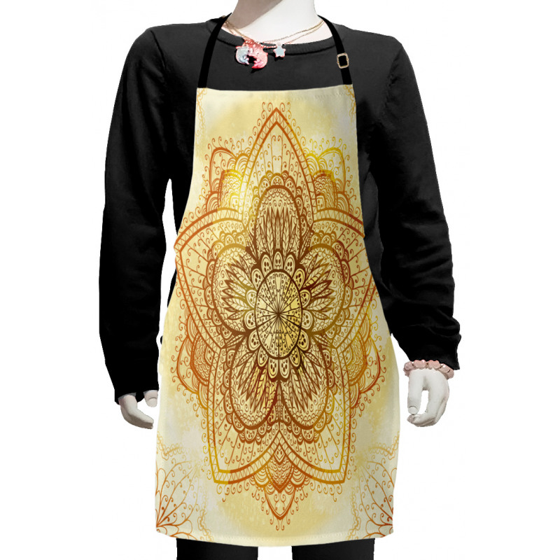 Old Mandala Kids Apron