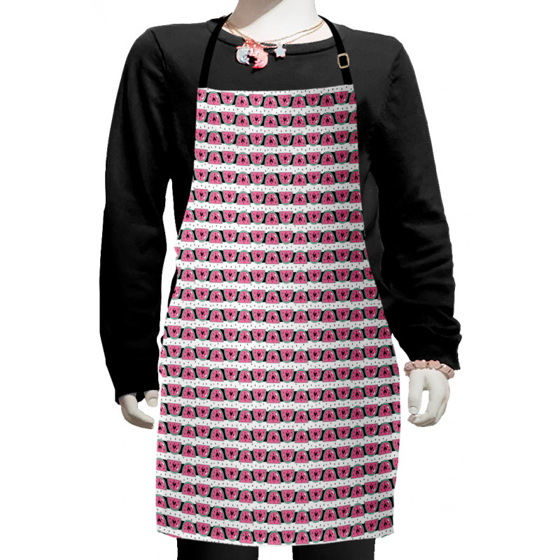 Slices with Hearts Seeds Kids Apron