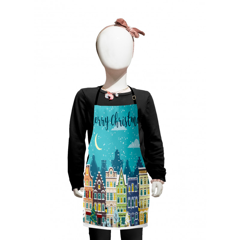 Holiday in Winter Kids Apron