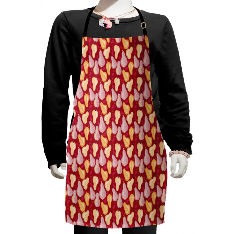 Abstract Watercolor Pears Kids Apron