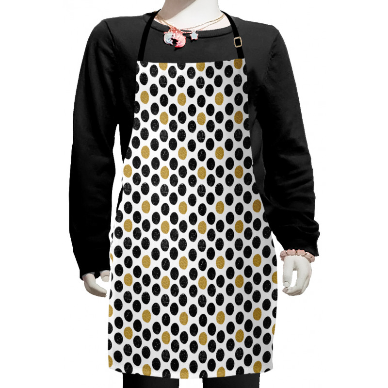 Grungy and Glamour Rounds Kids Apron