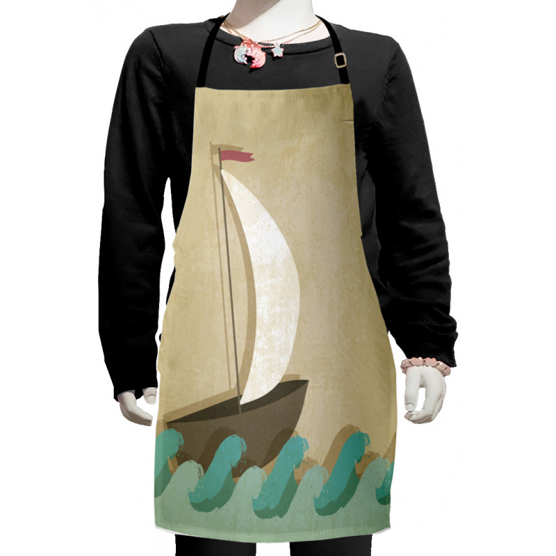 Seagulls Boating Marine Kids Apron