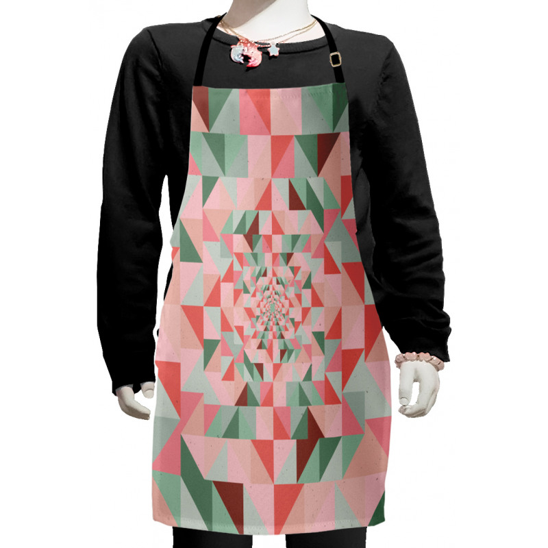 Geometry Shapes Pastel Kids Apron