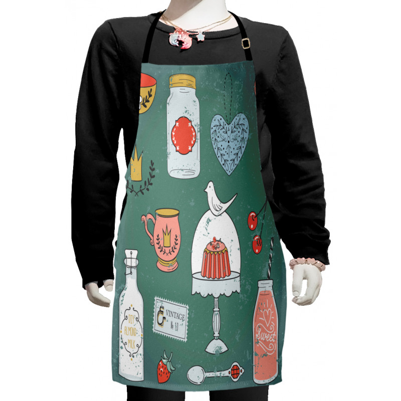 Sweets Cakes and Cookies Kids Apron