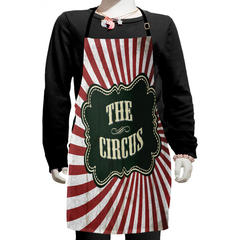 Advertisement Theme Kids Apron