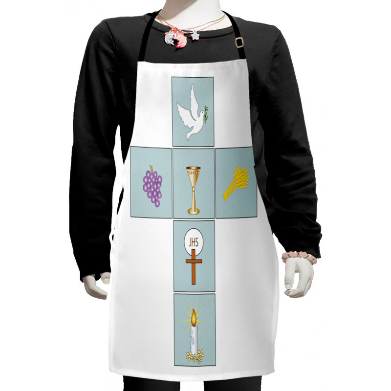 Greeting and Welcoming Image Kids Apron