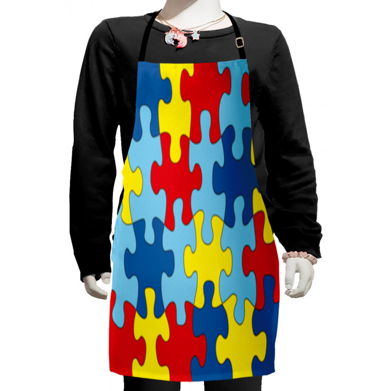 Design Symbolizing Disorder Kids Apron