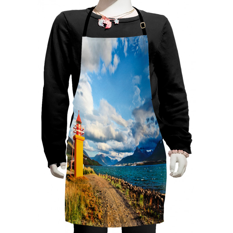 Watchtower and Ocean Sunset Kids Apron