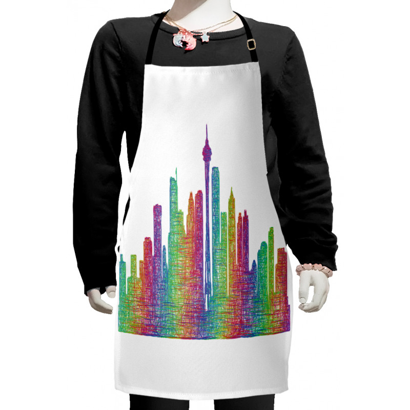 Colorful and Modern Kids Apron