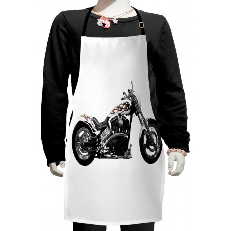 Motorbike Power Ride Kids Apron