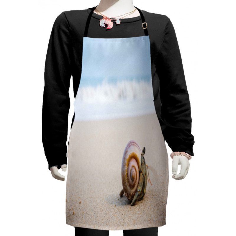 Along the Beach Waves Kids Apron