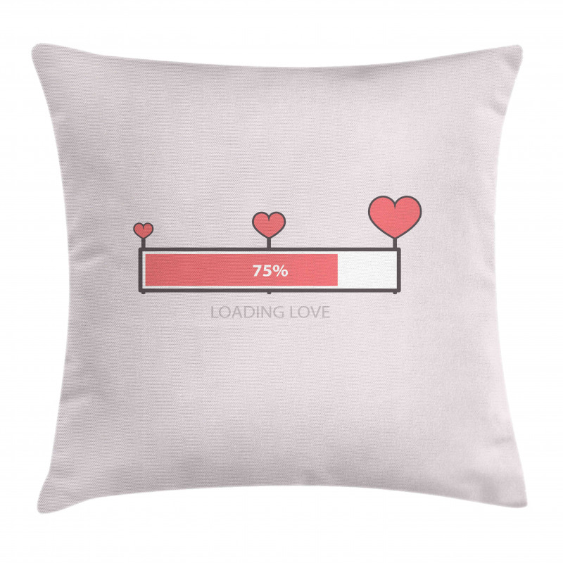 Loading Love Meter Pillow Cover