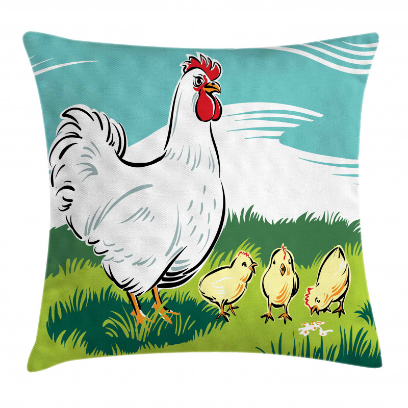 Animal Cartoon Pillow Cover