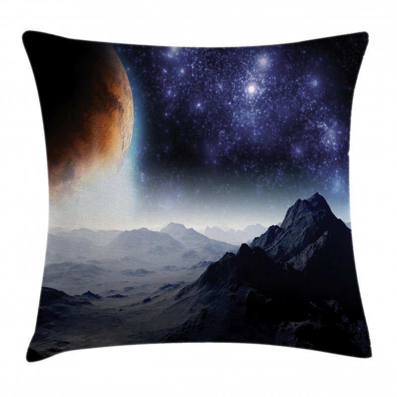 Science Fiction Nature Pillow Cover