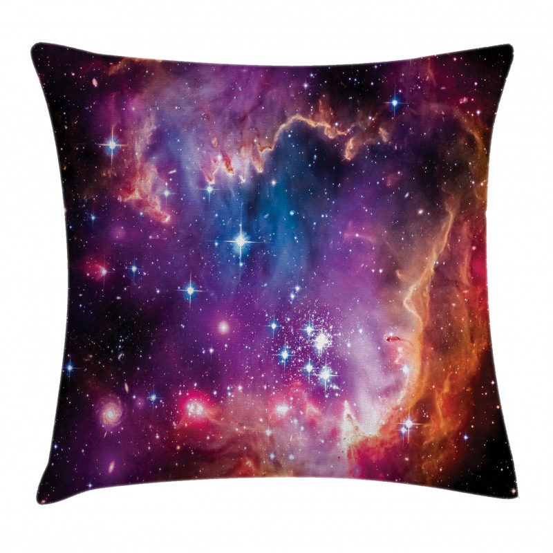 Magellanic Cloud Stars Pillow Cover