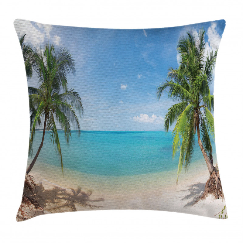 Panoramic View Beach Pillow Cover