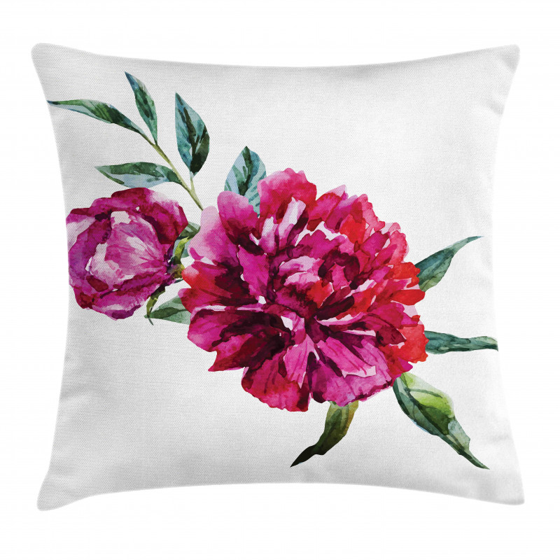 Petals Paint Pillow Cover