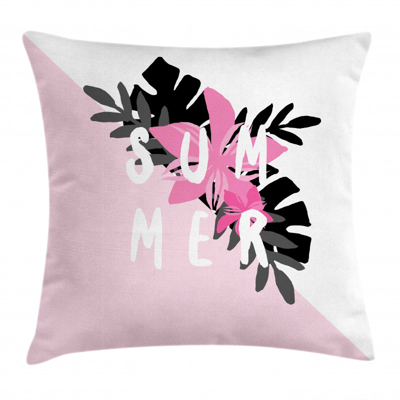 Summer Design Pillow Cover