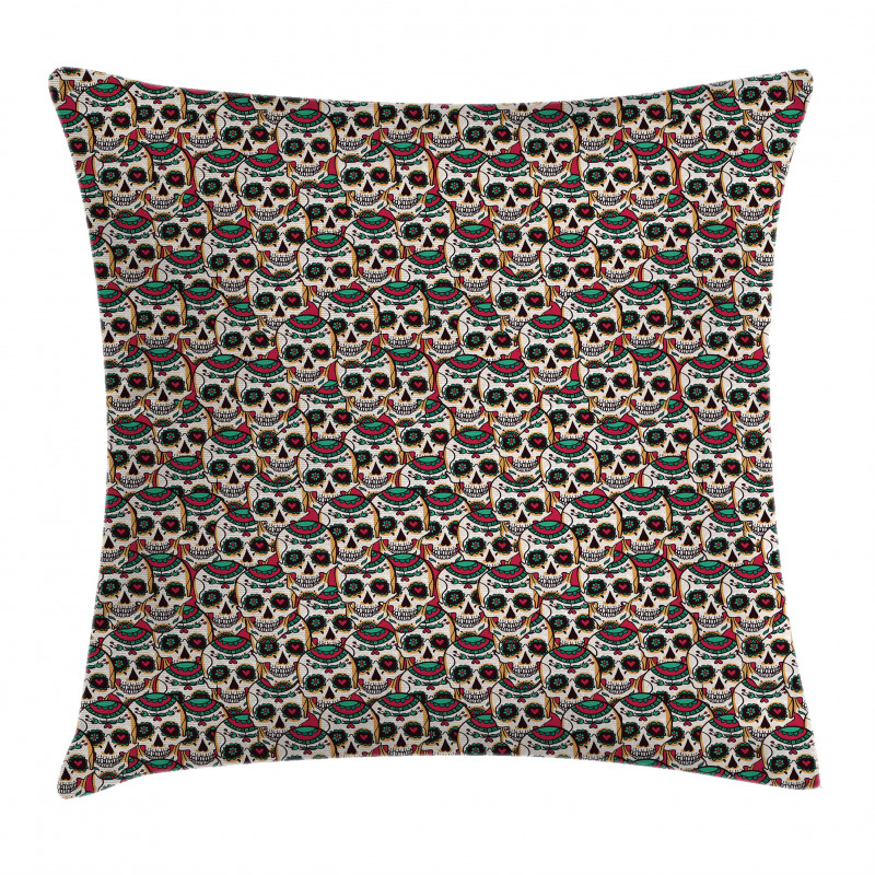 Paisley Floral Pattern Pillow Cover