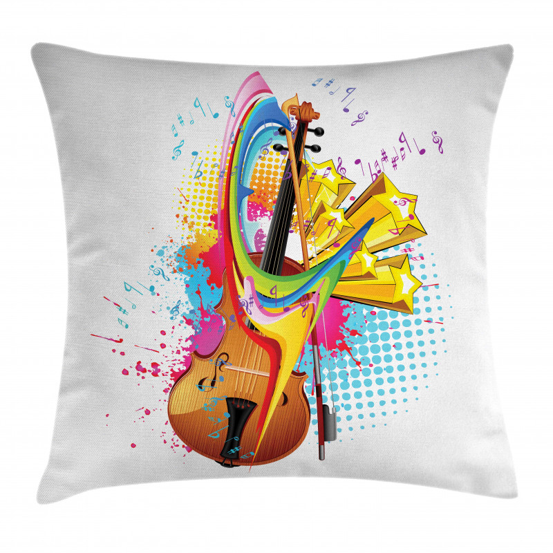 Creative String Instrument Pillow Cover