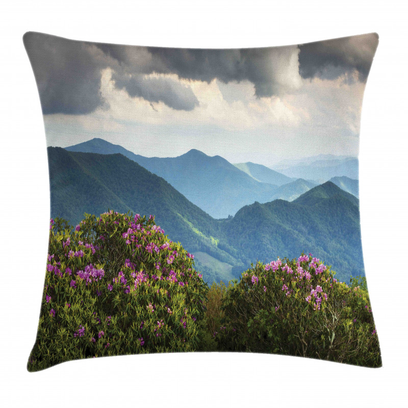 Mountain Peaks Azalea Pillow Cover