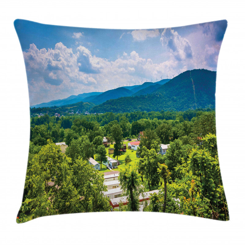 Trailer Park Mountains Pillow Cover